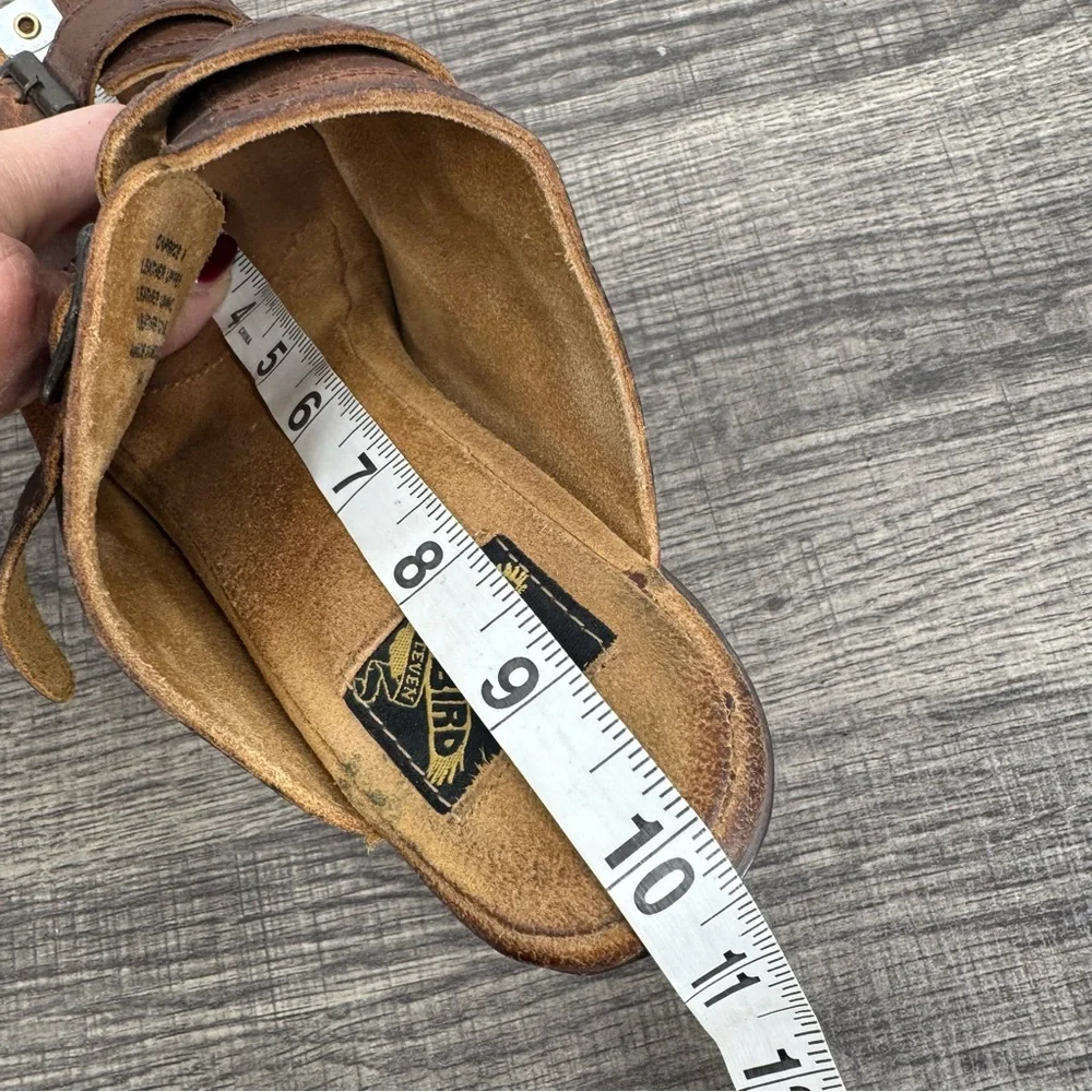 Freebird by Steven Women Leather Caprice Boho Adjustable Straps Block Heel - Picture 14 of 15